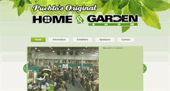 Desktop Screenshot of homeandgardenshowpueblo.com